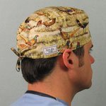 Men's 'Sports' Designer Scrub Hat-Pheasants