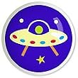 Out Of This World UFO Knob by Olive Kids