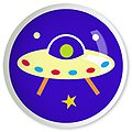 Out Of This World UFO Knob by Olive Kids