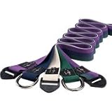 Hugger Mugger Cinch Yoga Strap 6-Foot (Purple) Hugger Mugger Cinch Yoga Strap 6-Foot (Purple)