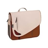 Targus Messenger Notebook Case - Carrying case - beige, terracotta orange
