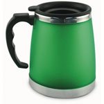 Recycled Wide Base Green Travel Tea Coffee Mug - 16oz