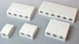 日本製線　Cat5e用3ポートローゼットボックスキット（深型）　NSBOX3L-524KIT※5個入り