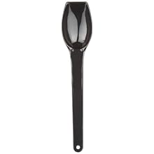 Carlisle 50903 Black 11-Inch Salad Spoon (Case of 48)