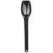 Carlisle 50903 Black 11-Inch Salad Spoon (Case of 48)