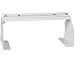 White Universal VCR/DVD Single Brackets