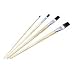 Charles Leonard Flat Easel Brushes - LEO73575 - 12/Pack -