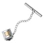 14kt. Gold & Stainless Steel Fashion Tie Tac