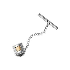 14kt. Gold and Stainless Steel Fashion Tie Tac by 