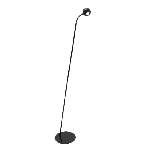LumiSource LS-LEDATMRD BK Atomic Truffle LED Reader Floor Lamp On Sale