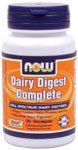 Dairy Digest Complete by NOW Foods - Digestive Support (90 Vegetarian Capsules)