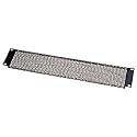 Middle Atlantic - Rack front panel (vented) - black - 1U - 19"