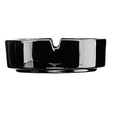 ASHTRAY STACK BLK 4 1/2, CS 2/DZ, 09-0552 CARDINAL INTERNATIONAL TABLETOP