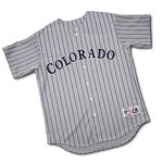 Joe Koshansky #47 Rockies Adult Away Jersey