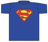  : SUPERMAN - Classic Logo - Blue Youth T-shirt