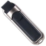 Centon 1GB Leather Strap Data Stick - Black (DSD1GB-006)