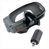 Oceanic Data Mask Dive Computer - Scuba Dive Mask with Integrated Wireless Co...