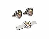 Baltimore Ravens Cuff Links and Tie Bar Gift Set