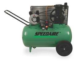 Speedaire 1NNF6 Air Compressor, 120 V, 2 HP, 20 Gal Tank