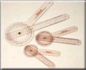 Plastic 12" Goniometer 360 Degree