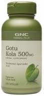 GNC Herbal Plus® Gotu Kola 500mg 100 Capsules