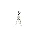 Electronics : VidPro TT-350 Aluminum Video / Still Tripod with Three Way Head - extends to 52'
