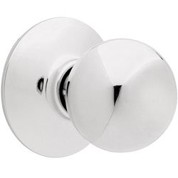 Schlage F170 ORB 625 RCS Bright Chrome Orbit Single Dummy Knob by Schlage