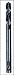 Champion CT7-Pilot HSS Pilot Bit For 1" Thick Metal Hole Cutter
