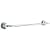 KOHLER K-12150-CW Fairfax 18-Inch Towel Bar, Polished Chrome with White Accents