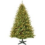 GP Ltd. 7.5 ft. Madison Pine Tree with Clear Never Out Lite And Rotating Stand
