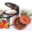 VitaClay Gourmet Rice N' Slow Cooker Pro - 8 Cup