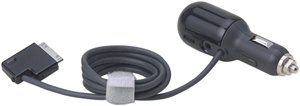 Belkin IPOD MOBILE POWER CORD 30P W�^3.5mm AUDIO OUTPUT�^Black F8V7058-APL-BLK
