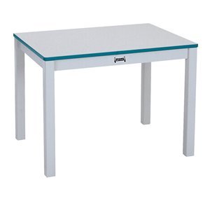 Jonti-Craft 57612JC180 Rainbow Accents Rectangle Preschool Table
