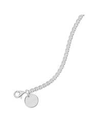 7" Large Box Chain with 13mm Round Charm