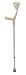 Euro Style Light Weight Forearm Walking Crutch