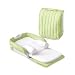 Baby Delight Supreme Snuggle Nest with Incline Wedge - Green Dots