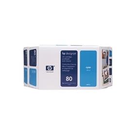 HP - T�te d'impression d'origine avec Cartouche - Cyan - C4891A