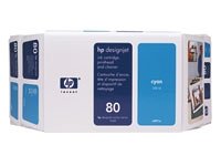 Cover image : HP hp 80バリューパック シアン C4891A