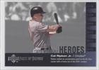 2002 UD Piece of History Tape Measure Heroes #TM2 - Cal Ripken