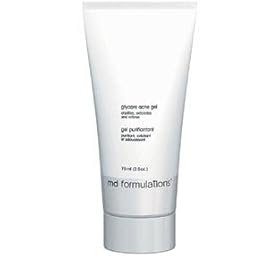 MD Formulations Glycare Acne Gel 2.5oz Acne spot gel that exfoliates dead skin, prevents breakouts.