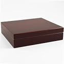 HANDSOME CHERRY CIGAR HUMIDOR 15-20 Capacity Travel HUMIDORS
