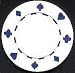 100 Suited Poker Chips - White