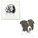 Border Collie Tile by Porcelain by Rosalinde (4' x 4')