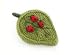 Lantern Moon Ladybug on Leaf Crochet Sewing Knitting Tape Measure