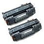 2 Pack: Canon 104 COMPATIBLE Black Laser Toner Cartridges for Faxphone L120 and ImageClass MF4150 MF4690