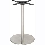 Create your own table design   St/St 304 Table Table Base Stand   450mm Round c/w fixings   great for replacing part of a damaged table