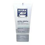 Nivea for Men Face Cleansing Face Wash, Extra Gentle for Sensitive Skin, 5 Fluid Ounces