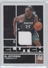 2009-10 Donruss Elite Clutch Performers Jerseys #17 - Al Jefferson/299