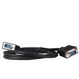 5-Foot 15-pin Male to Male VGA Cable (Black)