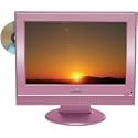 Pink 15" LCD TV With built in DVD player & freeview in pink !